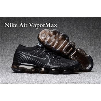 Nike Air VaporMax 2018 Men's Running Shoes Black Grey